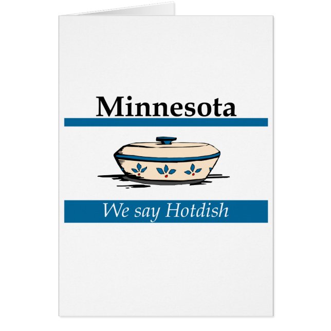 Minnesota: Decimos Hotdish (Frente)