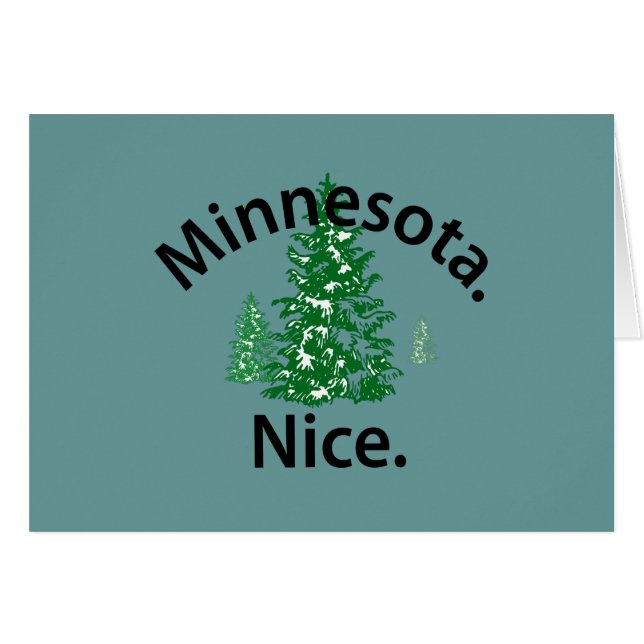 Minnesota Niza. ¡Punto! (texto negro) (Anverso (Horizontal))