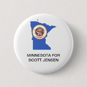 MINNESOTA PARA EL BOTÓN GOBERNADOR DE SCOTT JENSE