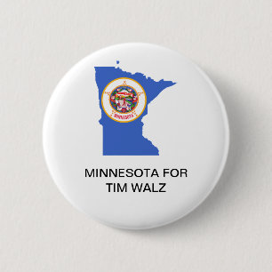 MINNESOTA PARA EL BOTÓN GOBERNADOR DE TIM WALZ