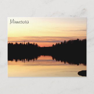 Minnesota - Postal del lago Poplar