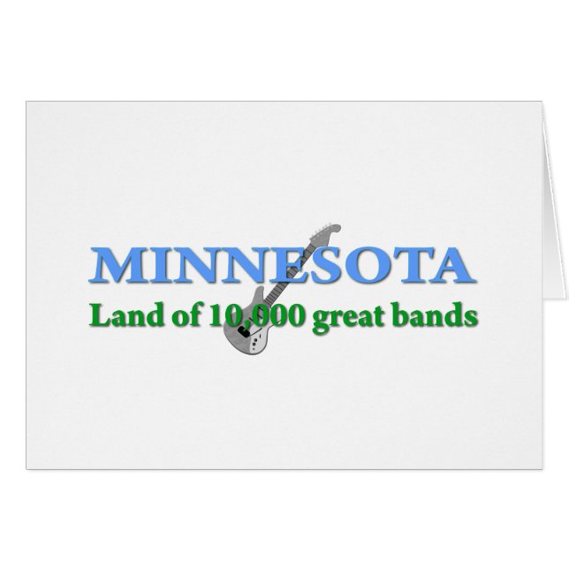Minnesota - Tierra de 10.000 bandas (Anverso (Horizontal))