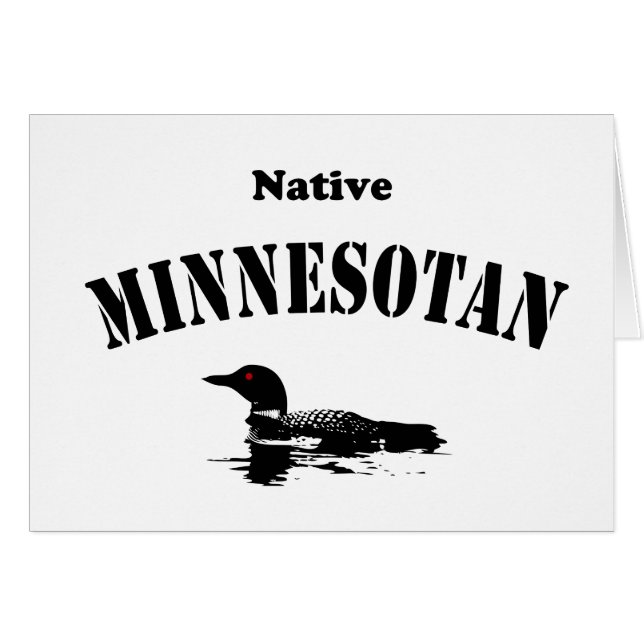 Minnesotan nativo (Anverso (Horizontal))