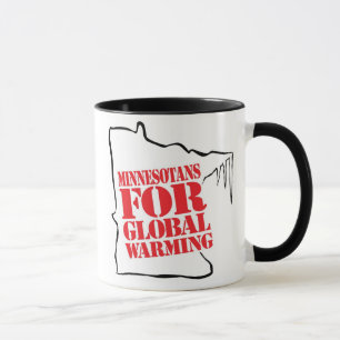 Minnesotans PARA la taza de café del calentamient
