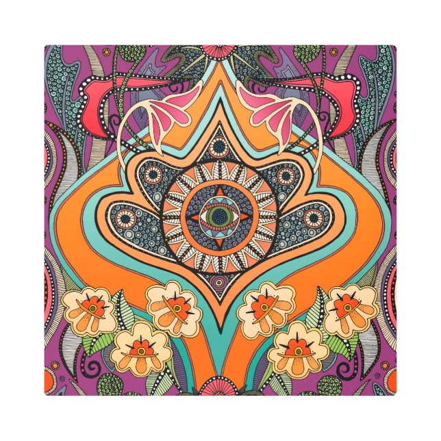 MINNIE impresión metalizado púrpura (Anverso)