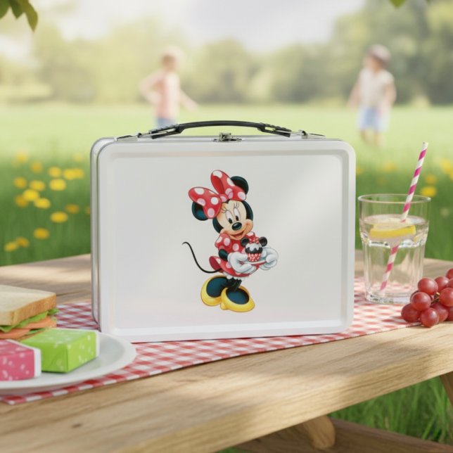 Minnie Metalizado Lunch Box (Subido por el creador)