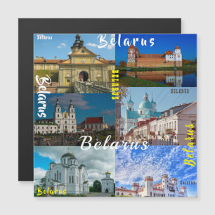 Minsk Grodno Mir de Bielorrusia Magnet