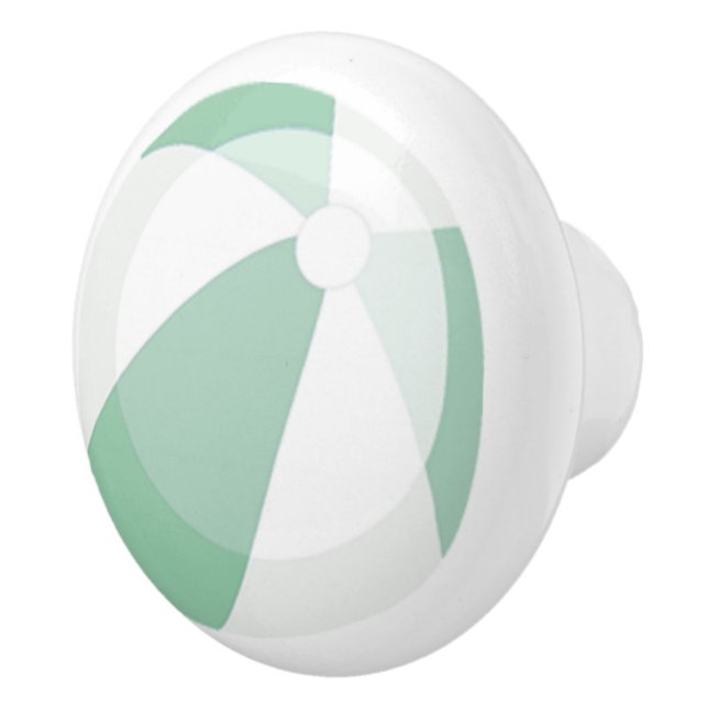 Mint Beach Ball Beach House Pomo de Puerta (Derecha)