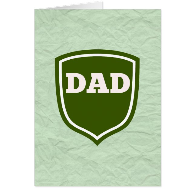 Mint Green Dad Plaque (Frente)