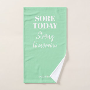 Mint Sore Today Fuerte Mañana Nombre Workout Gym