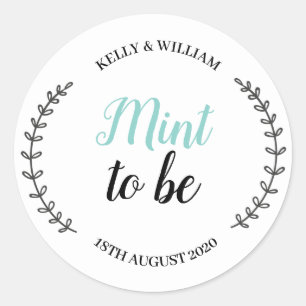 Mint To Be Pegatina