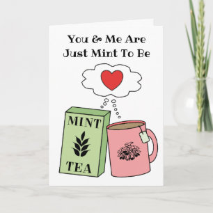 Mint to Be   Tarjeta de amor