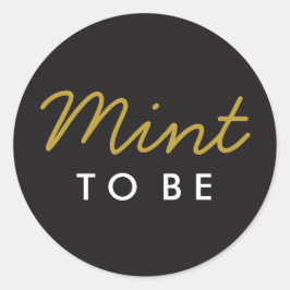 Mint to be Welcome Bag o Pegatina Favorito