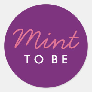 Mint to be Welcome Bag o Pegatina Favorito