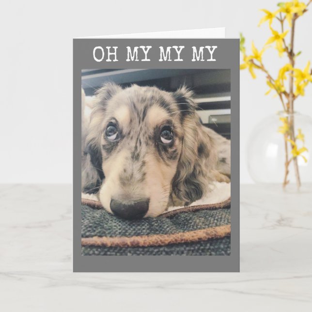 MÍO MÍO QUE ESTÁS VOLVIENDO ***16** TARJETA (flor amarilla)