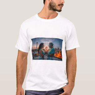 Miquiztli Calavera Abrazo - Playera
