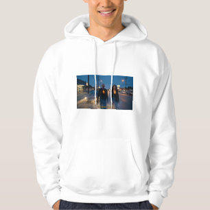 Miquiztli Calavera Duo Caminando - Sudadera con ca