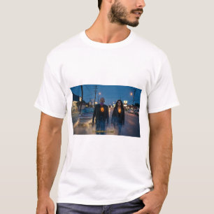 Miquiztli Duo Calavera Caminando - Camiseta
