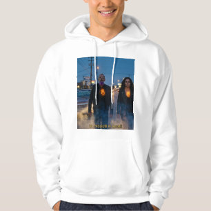 Miquiztli Duo Calavera Caminando - Sudadera con ca