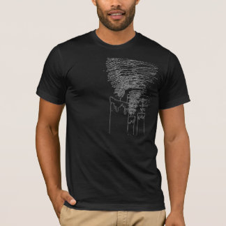 "Mira al trasluz" la camiseta gráfica