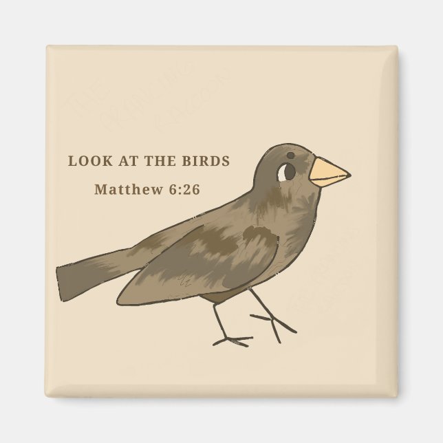 Mira el imán de las aves (Frente)