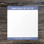 ¡Mira! ¡Personalizado clásico SLP notepad! Bloc de<br><div class="desc">Panel de notas del patólogo del lenguaje de voz.</div>