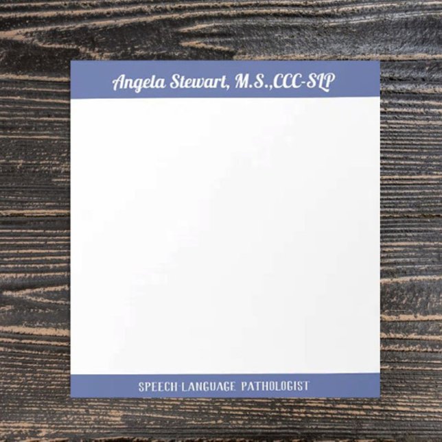 ¡Mira! ¡Personalizado clásico SLP notepad! Bloc de (Subido por el creador)