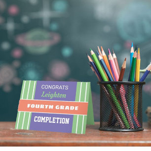 ¡Mira! ¡personalizado Tarjeta de finalización de c