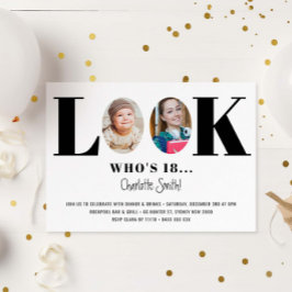 Mira qué es la divertida invitación a la foto del