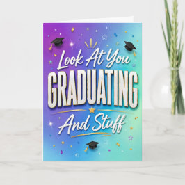 Mira que te gradúas y todo eso Tarjeta