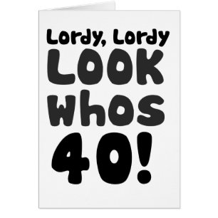 Mira quién tiene 40 años