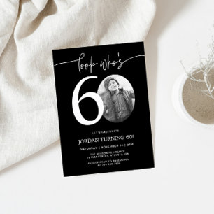 Mira quién tiene 60 años   Invitación de cumpleaño