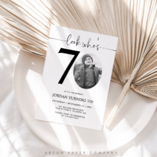 Mira quién tiene 70 años   Invitación a cumpleaños