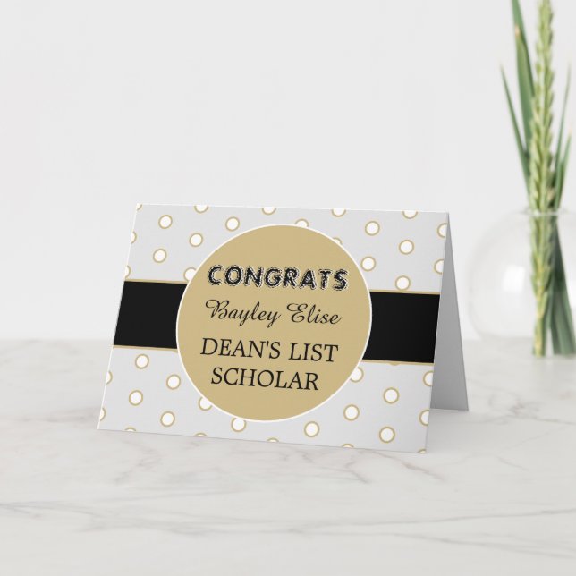 ¡Mira! Tarjeta de felicitaciones académicas de DEA (Anverso)