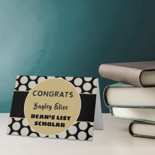 ¡Mira! Tarjeta de felicitaciones académicas de DEA
