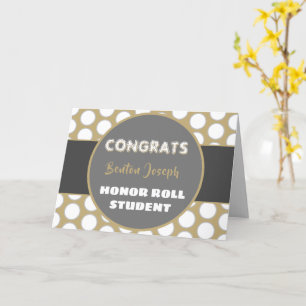 ¡Mira! Tarjeta de felicitaciones por nómina de hon