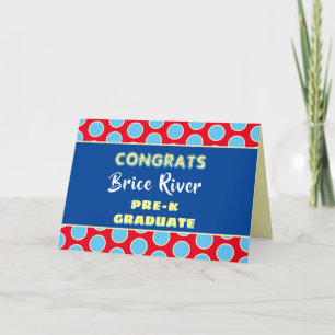 ¡Mira! Tarjeta de graduación previa al K