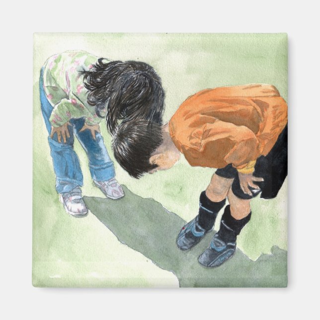 ¡Mira, un Ladybug! Imán (Frente)