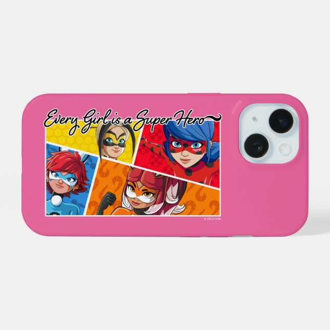 Miraculous Todas las chicas son superhéroes (Reverso Horizontal)