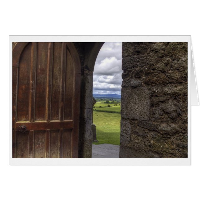 Mirada a través de la puerta (Anverso (Horizontal))