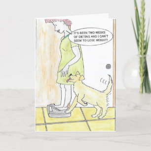 Mirada de la buena tarjeta de cumpleaños