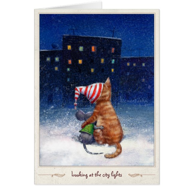 Mirada de las luces de la ciudad (Frente)