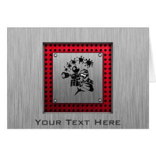 Mirada metalizado cepillada Paintball