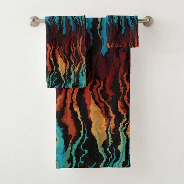 Mirando el abstracto del fuego (In situ)