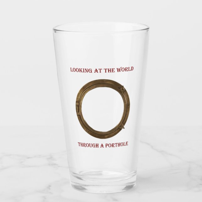 Mirando el mundo a través de un ojo de buey (Anverso)