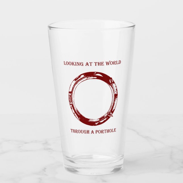 Mirando el mundo a través de un ojo de buey (Anverso)