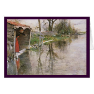 Mirando hacia el canal