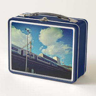 Mirando hacia el tren