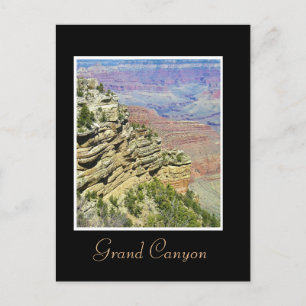 Mirando la postal del Gran Cañón