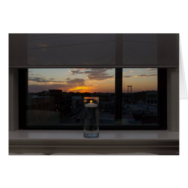 Mirando La Puesta Del Sol (Anverso (Horizontal))